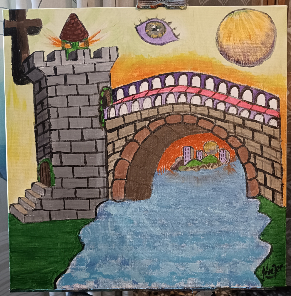 El puente de la torre cristiana